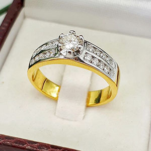 แบบแหวนเพชร, แหวนเพชรแท้, ตัวอย่างแหวน, แบบแหวนพลอย, รหัส18