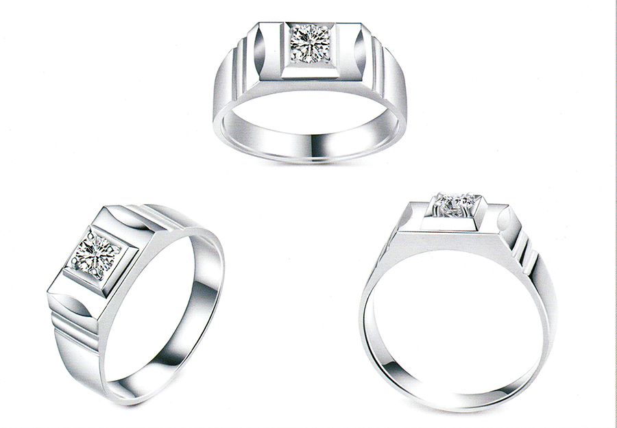 แบบตัวอย่างแหวนชายเพชรแท้ทองคำแท้แหวนชูแหวนแต่งงานแหวนคู่2011
