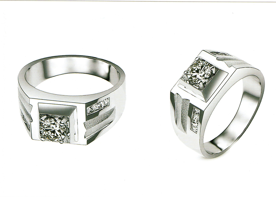 แบบตัวอย่างแหวนชายเพชรแท้ทองคำแท้แหวนชูแหวนแต่งงานแหวนคู่2022