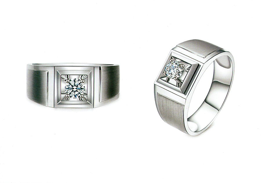 แบบตัวอย่างแหวนชายเพชรแท้ทองคำแท้แหวนชูแหวนแต่งงานแหวนคู่2121