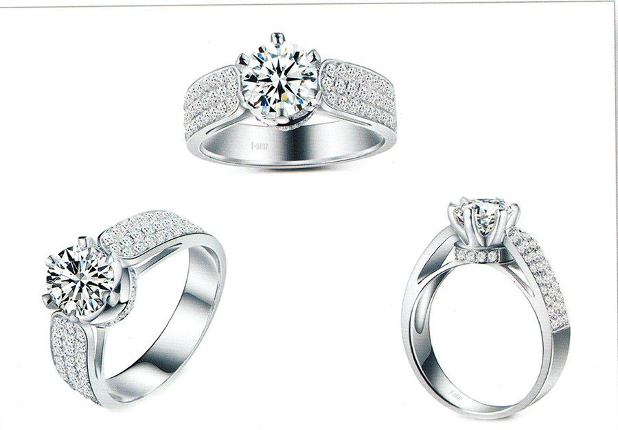 แบบตัวอย่างแหวนเพชรแท้ทองคำแท้แหวนชูแหวนแต่งงานแหวนคู่1212